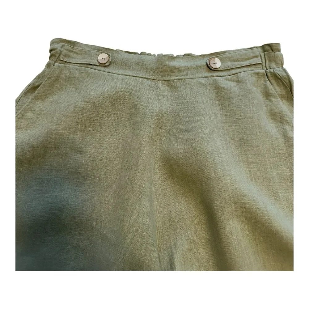 Mus & Bombon Dahana Linen Shorts - Size Small - Picture 4 of 15